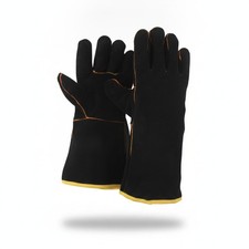 Thorn Resistant Gardening Gloves  Large Suede Gauntlet Cut Proof Protective Work