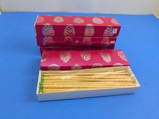 Matchdaddy Pink Pinecone Green Tip Extra Long 8" Wood Matches 4 Boxes
