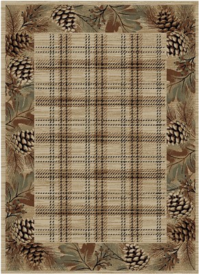 American Destinations Pembroke Plaid Multi 5'3''x7'3''