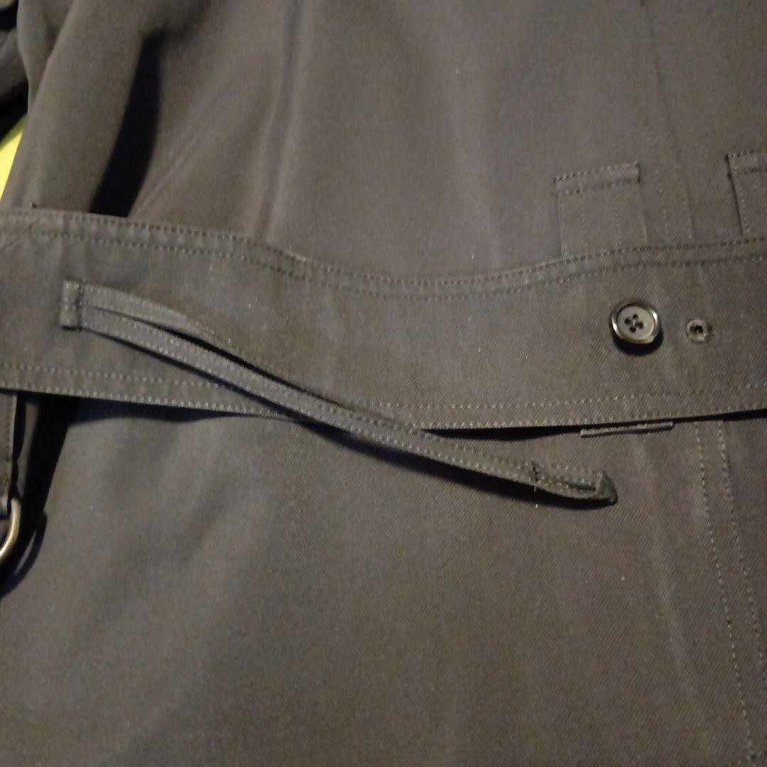 BURBERRY LONDON Men's Long Trench Coat, Black, Size M thumbnail 6