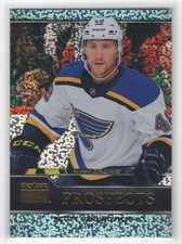 2021-22 SkyBox Metal Universe Skybox Premium Prospects Sapphire Scott Perunovich