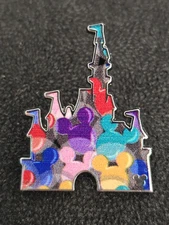 2025 Castles Balloons Pin Hidden Mickey Disney Castle (13)