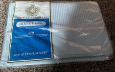 Cannon Royal Family Court Versailles Queen Flat Sheet Light Aqua