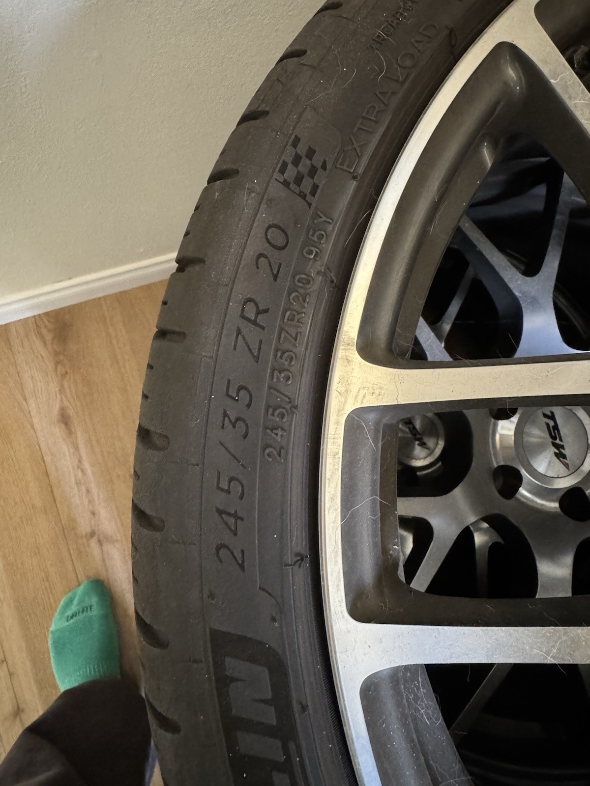 20" TSW Nurburgring Staggered Wheels 20x9 | 20x10.5 ET25 - BMW Mercedes Maserati