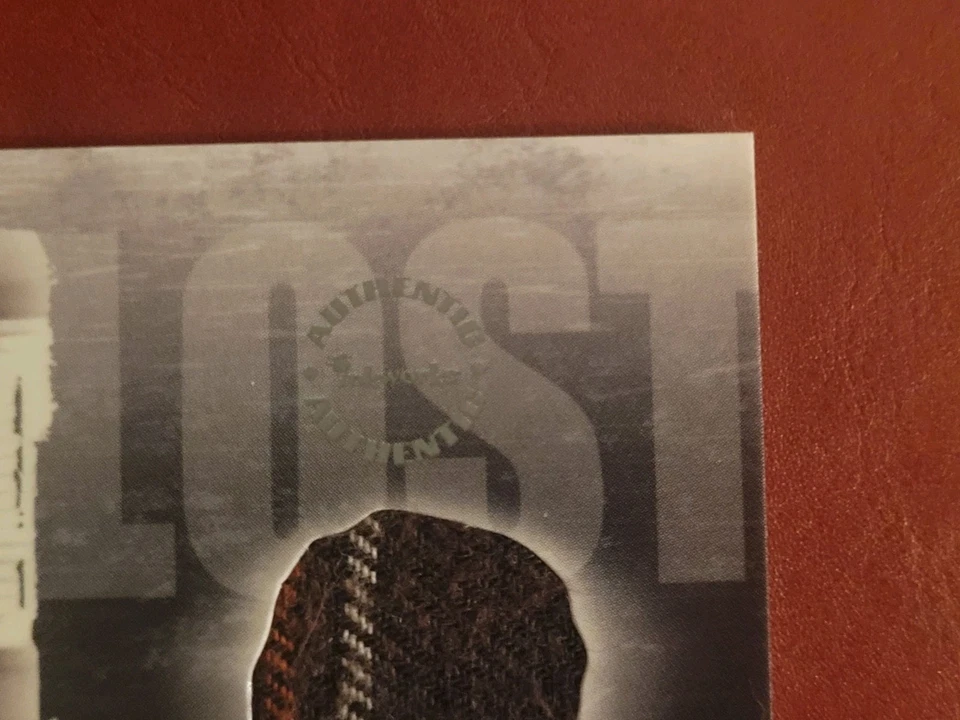 LOST Harold Perrineau as Michael Dawson COSTUME CARD PW-4 . INKWORKS 2006 NM - Imagem 3 de 4