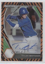 2021 Panini Prizm Draft Picks Tiger Stripes 6/25 Tyler Whitaker #PDP87 Auto xb2