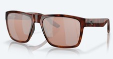 Costa Paunch Men's Square Sunglasses - Tortoise / Polarized Polycarbonate 580P 