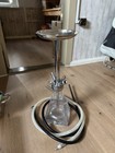 Shisha Amy Deluxe LED Klarglas Mit 2 Schläuchen