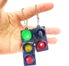 Traffic Light Inspired Keychain
