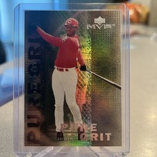 2000 Upper Deck MVP Pure Grit Cincinnati Reds Baseball Card #G7 Ken Griffey Jr.