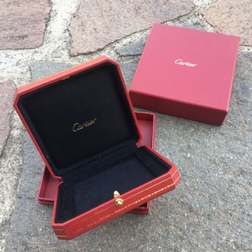 Scatola Cartier Box Vintage con Controscatola Nos Condition for Watch or Jewels