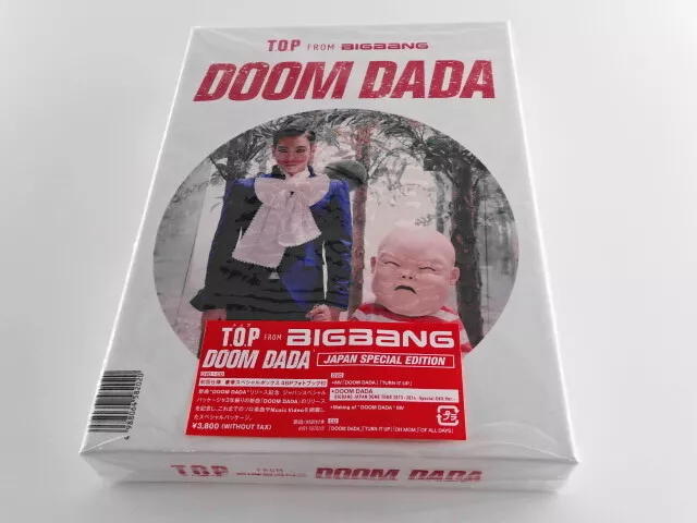 T.O.P DOOM DADA JAPAN SPECIAL EDITION DVD+CD+PHOTOBOOK T.O.P T.O.P DOOM DADA JAPAN SPECIAL EDITION DVD+CD+PHOTOBOOK T.O.P