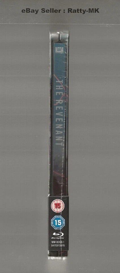 THE REVENANT (HMV) - UK EXCLUSIVE BLU RAY STEELBOOK - NEW & SEALED - Image 3 of 3