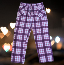 Lucky Brand Ladies' Lounge Sleep Pajama Pants Plaid Size M