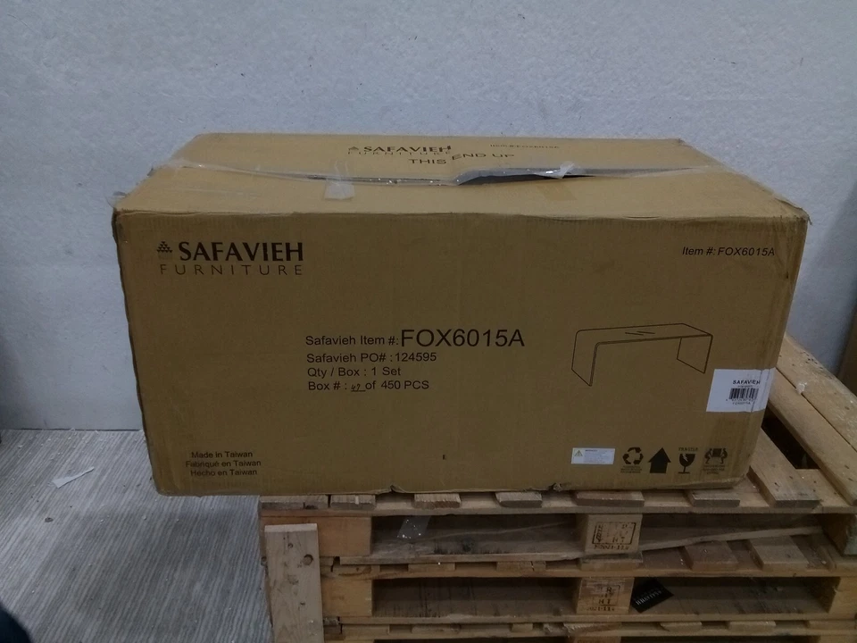 Safavieh Atka Acrylic Coffee Table, Reduced Price 2172722120 FOX6015A Foto 4 de 4