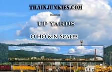 TrainJunkies UP Yards Model Railroad Backdrop