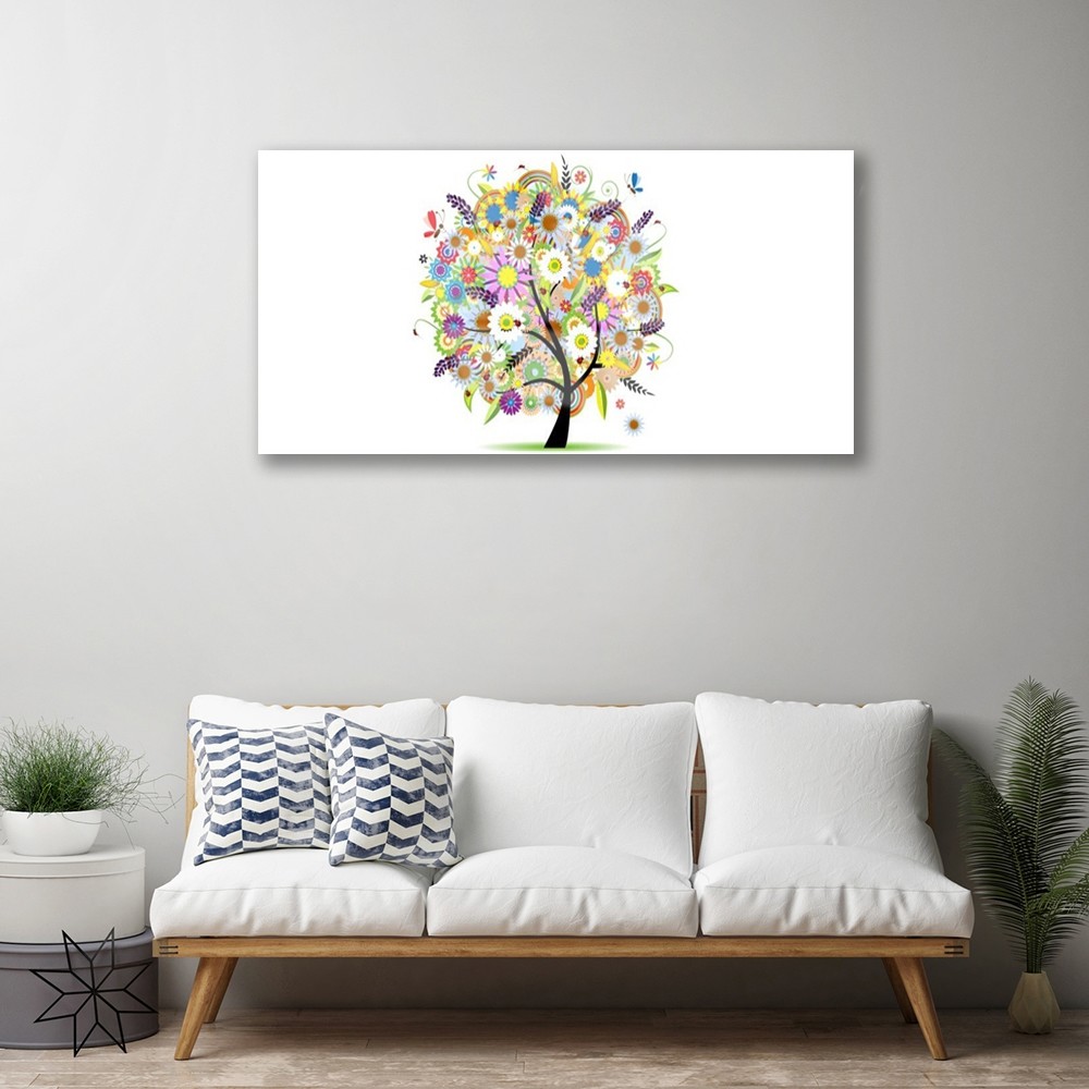 Tableau en Plexiglas Impression Art Arbre Nature Premium 100x50cm - 2