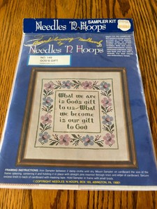 GODS GIFT STAMPED CROSS STITCH KIT