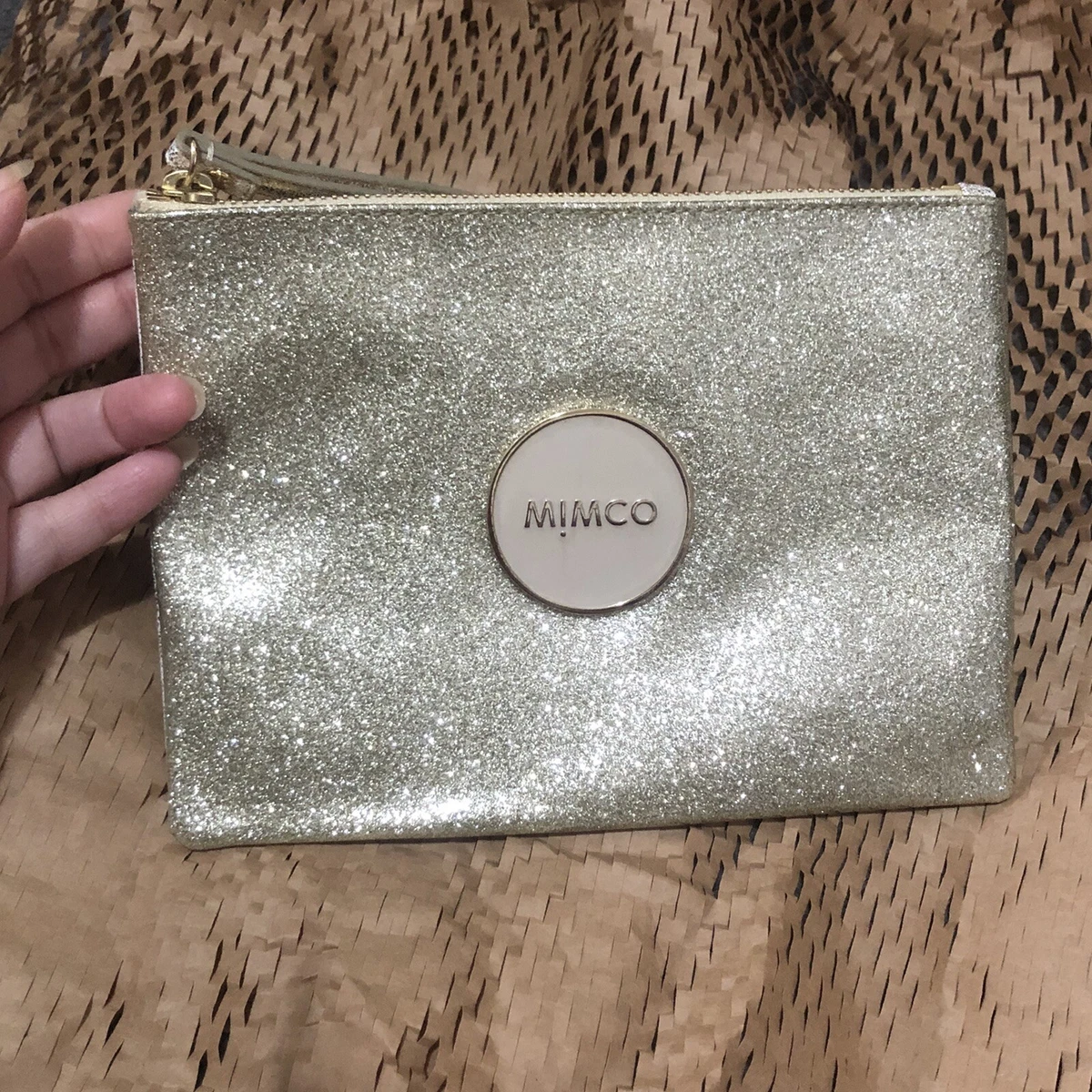 Mimco silver clutch sales