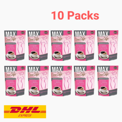 10x Max Curve Coffee Weight Control Burning Excess Fat Shape Fit No Side Effect