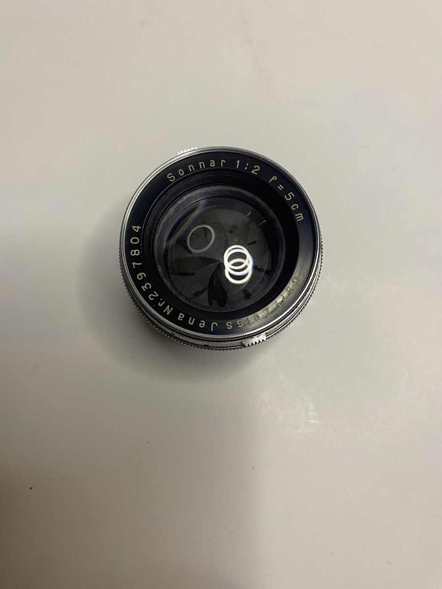 Vintage Contax RF MOUNT Carl Zeiss Jena 5cm F2 SONNAR Rangefinder