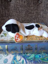 Beanie Baby Orignal Spot The Dog First Generation 1993 In Case/ W Tag