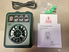 Ultrasonic Dog Anti-Barking Device, Dog Bark Control Training Tool, Silencer