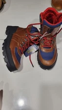 NEW Polo Ralph Lauren Boot Mens US Size 7.5D  Oslo Leather  Oxford Tactical Boot