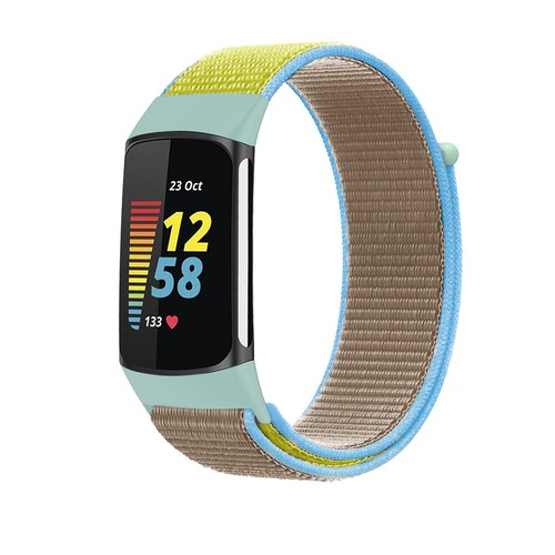 For Fitbit Charge 5 6 Nylon Sport Loop Band Strap Wrist Bracelet Replacement - Picture 41 of 42