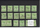 GB - Elizabeth (42) Wilding definitives - 7d x 18 copies - fine cancels