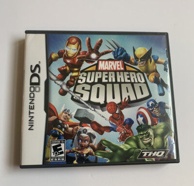 Marvel Super Hero Squad (Nintendo DS, 2009) COMPLETE