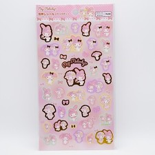 Sanrio JAPAN My Melody 2022 Stickers Sheet 20.5cm x 12cm 