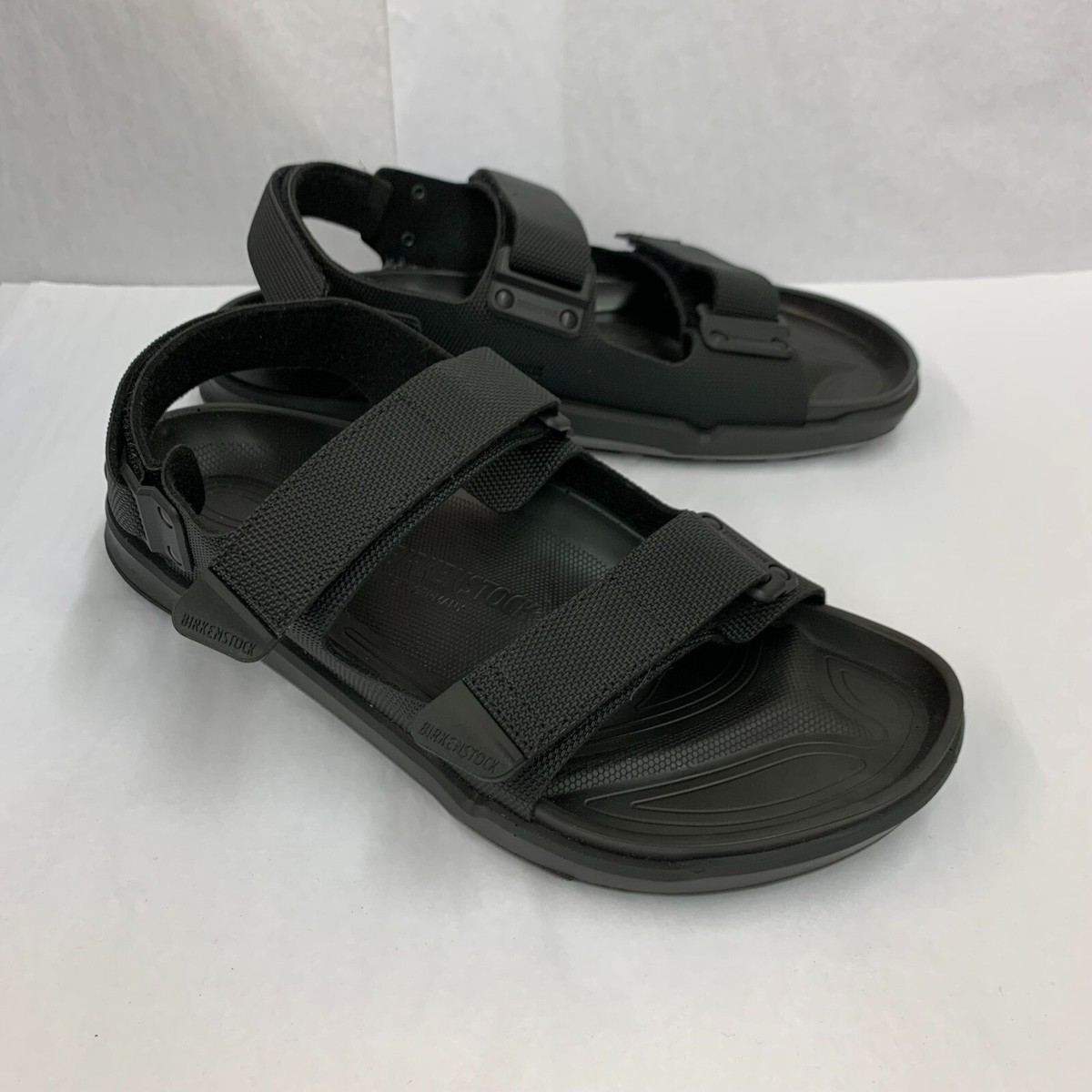 Birkenstock Men’s Tatacoa Black Strappy Sandals, Size US 11 M, EUR 44 Birkenstock Tatacoa CE Backstrap Sandal (Men) - Black/White  main image 3