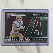 2024 PANINI DONRUSS ELITE SPELLBOUND "A" Christian McCaffrey San Francisco