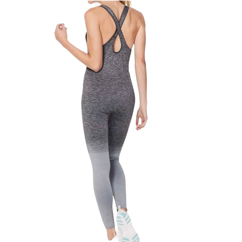 LULULEMON Black to Cast Gray Balance Resist One Piece