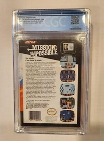 Mission Impossible - NES - Ultra - CIB - CGC Graded 9.0 - Oval SoQ