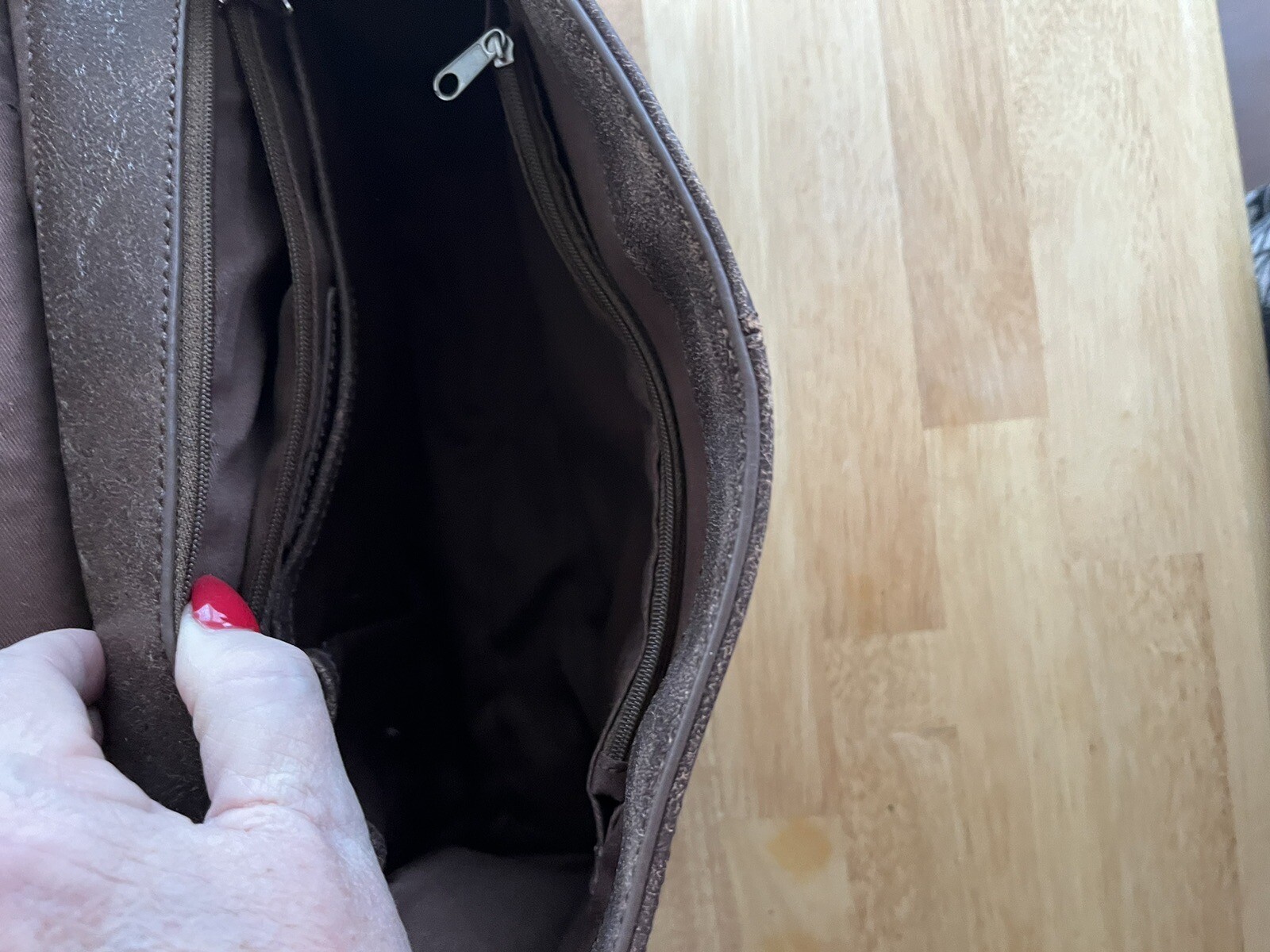 Annaleece By Devries Leather Satchel Briefcase Ha… - image 6