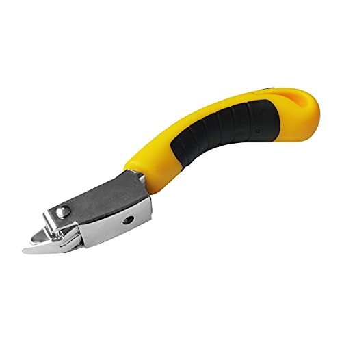Heavy Duty Staple Remover Tool w/ Ergonomic Handle for Furniture Floor Wood Box - Picture 7 of 7