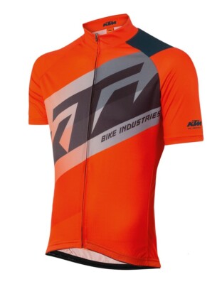KTM Trikot /  Renntrikot kurzarm Factory Line orange/grey Gr.M Bike NEU