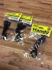 (3) AMZER USB 2.0 A Male To 2 Dual USB Female Jack Y Splitter Power Cord Adapter