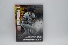 Christian Yelich #BAB-4 - 2020 Stadium Club Bash and Burn - Milwaukee Brewers