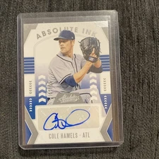 2020 Panini Absolute Absolute Ink /25 Cole Hamels #AI-CH Auto