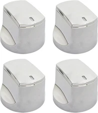 Chrome Control Knob Replacement for Char-Broil Performance Series Gas Grill (201