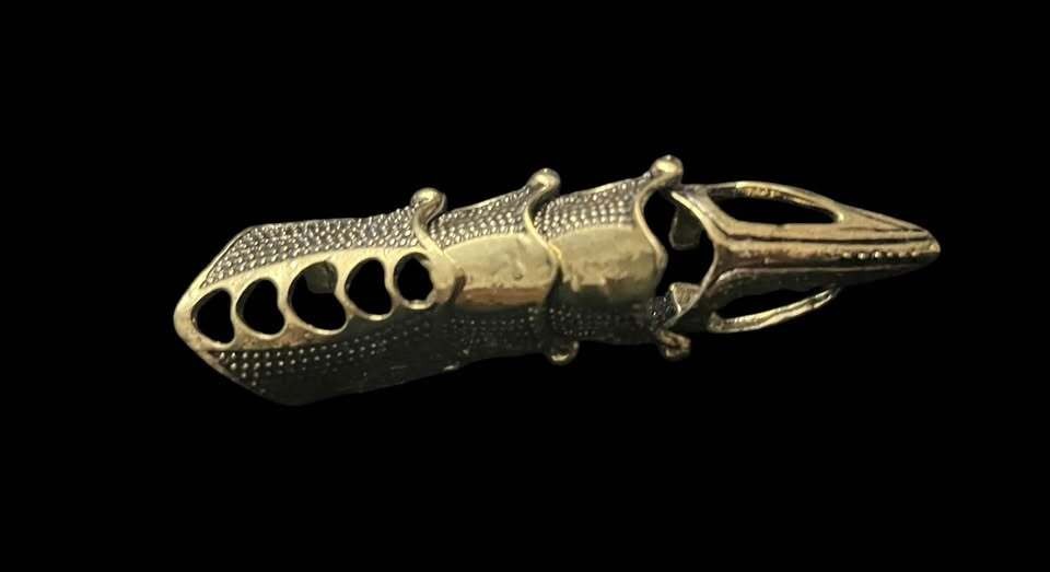 Gothic Full Finger Armor Ring