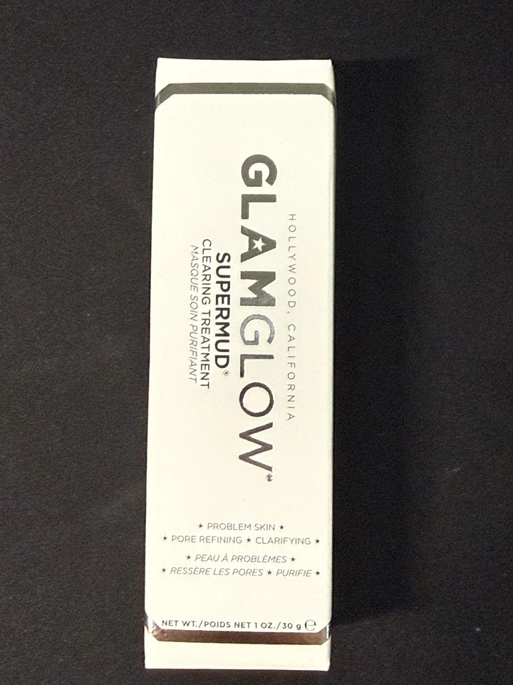 GLAMGLOW Supermud Tratamento de Limpeza-Problema-Refino de Poros da Pele-1 oz/30 g - Novo - Imagem 2 de 2