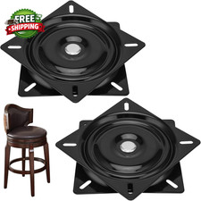 2 PCS 6 Inch Boat Seat Swivel, Ball Bearing Swivel Plate, Chair Swivel Base Part