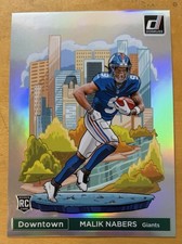 2024 Donruss Malik Nabers Downtown! Rookie Oversized #18 New York Giants Mint