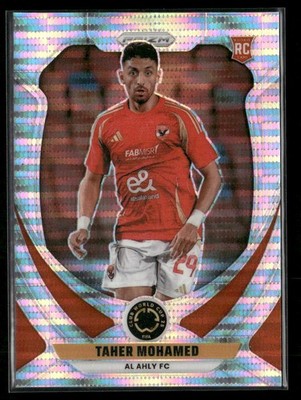 2025 Panini Prizm FIFA Club World Cup #5 Taher Mohamed Pulsar Prizms Al Ahly SC