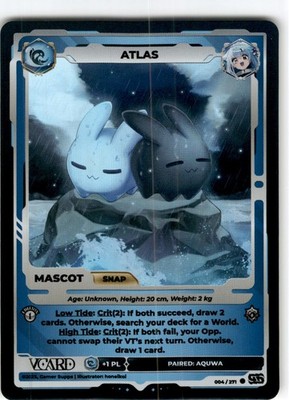 VCard Divine Chaos First Edition  Mascot Holo Foil  Atlas