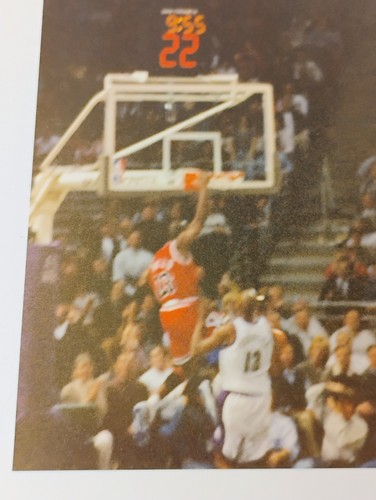 Michael Jordan 4"x 6"  Type 1 Snapshot Photo 4/16/96 Chicago Bulls 70th Win  - Picture 2 of 4